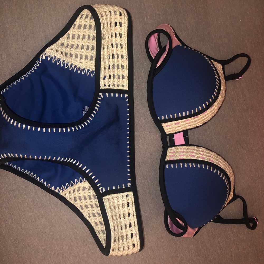 Pink bathing suit